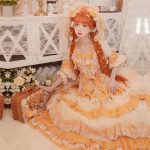 Orange Lolita Dress