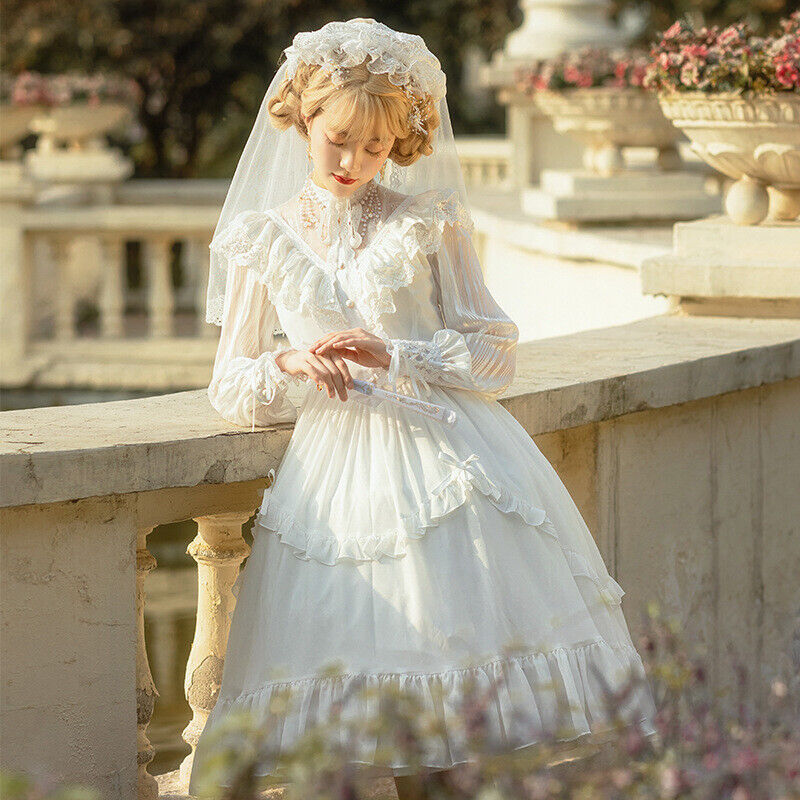 Lolita white dress