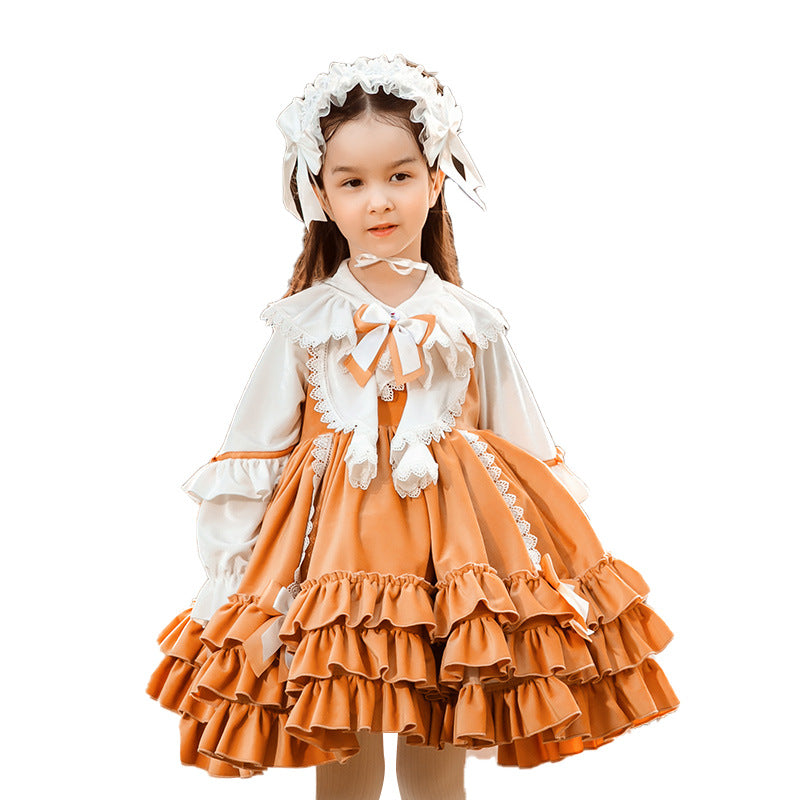 Orange Lolita Dress