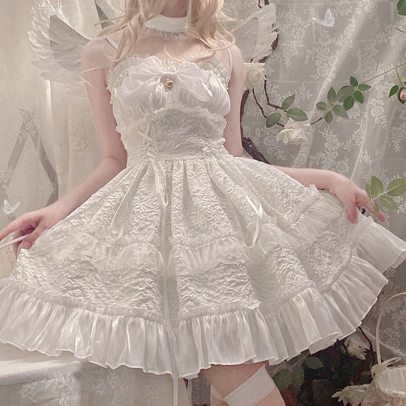 Lolita white dress