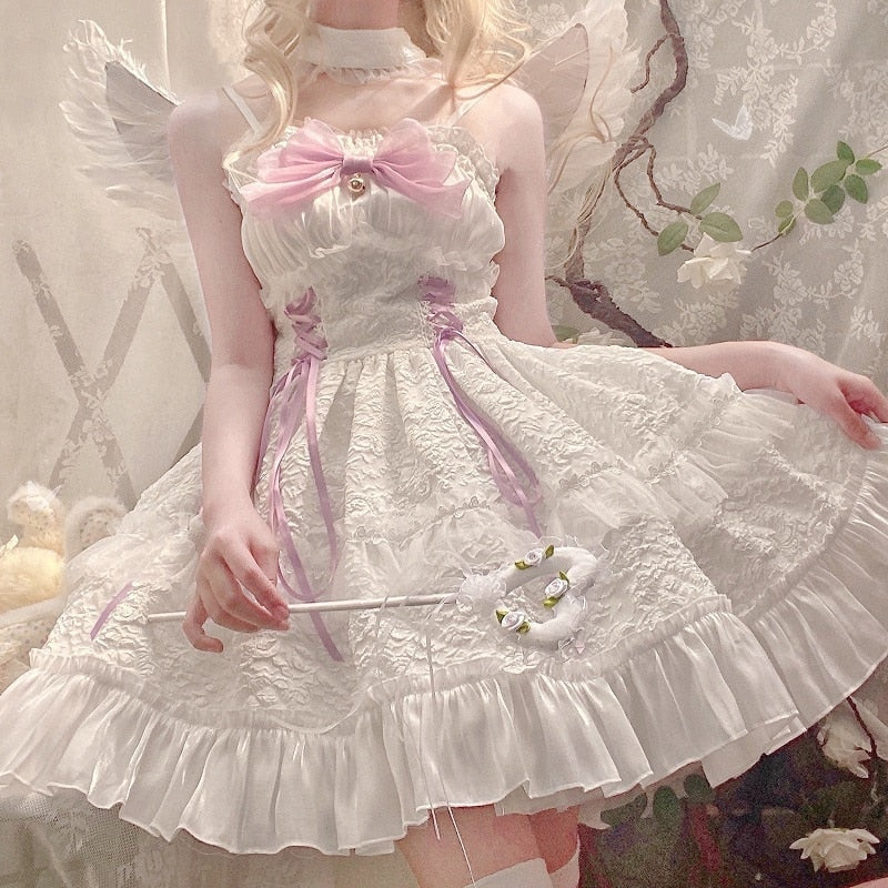 Lolita white dress