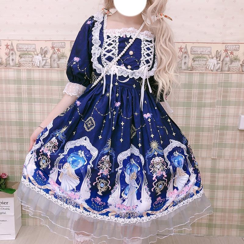 Dark Blue Lolita Dresses