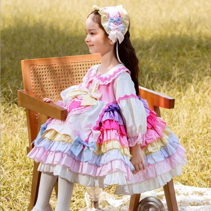 rainbow lolita dresses