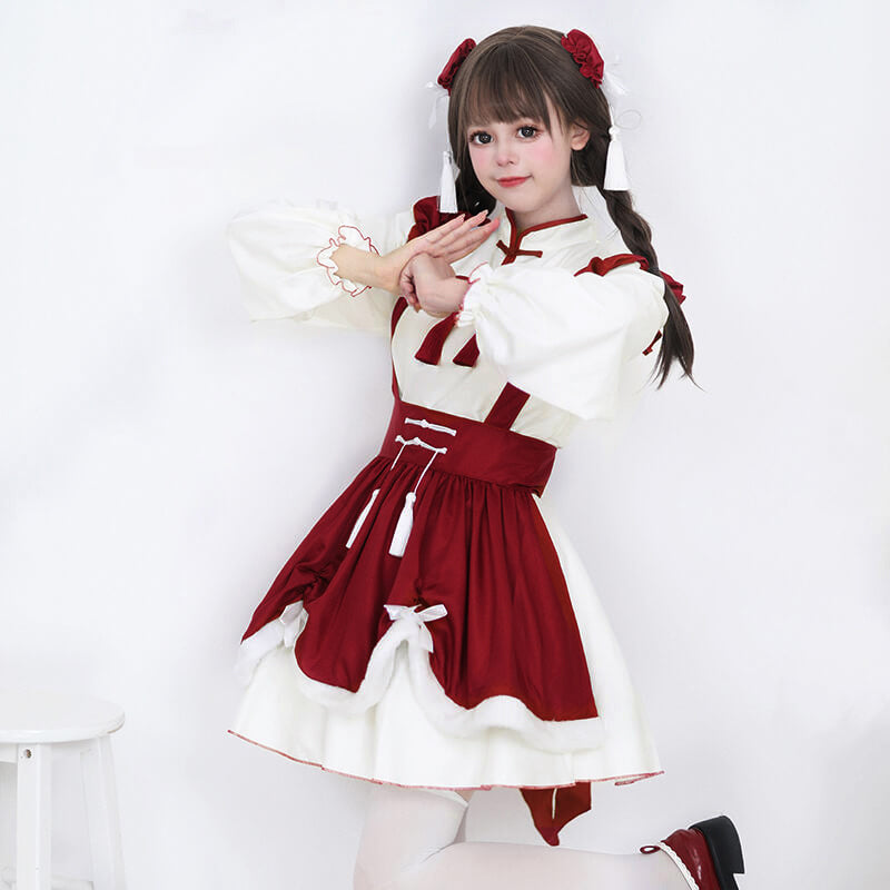 lolita red dresses