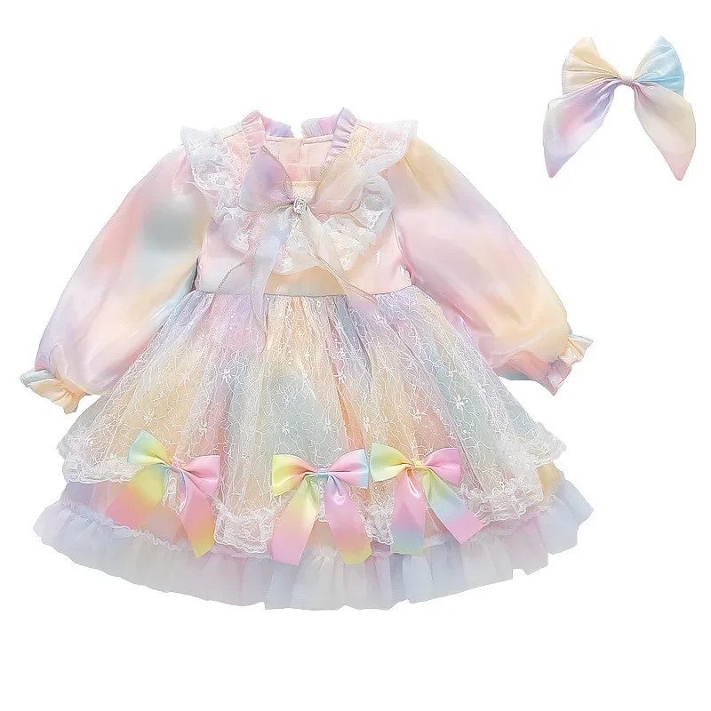 The Rainbow Lolita Dress