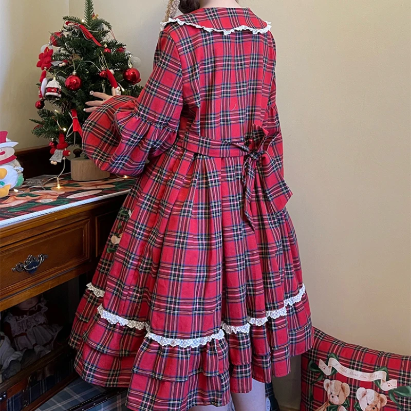 Plaid Lolita Fashion