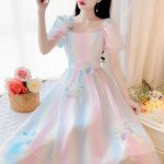 The Rainbow Lolita Dress