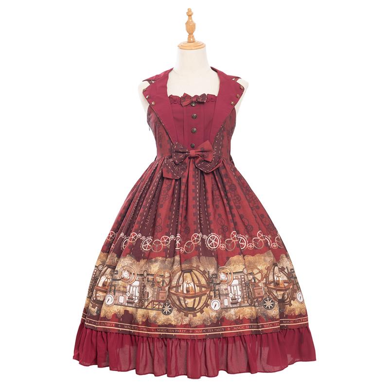 lolita red dresses