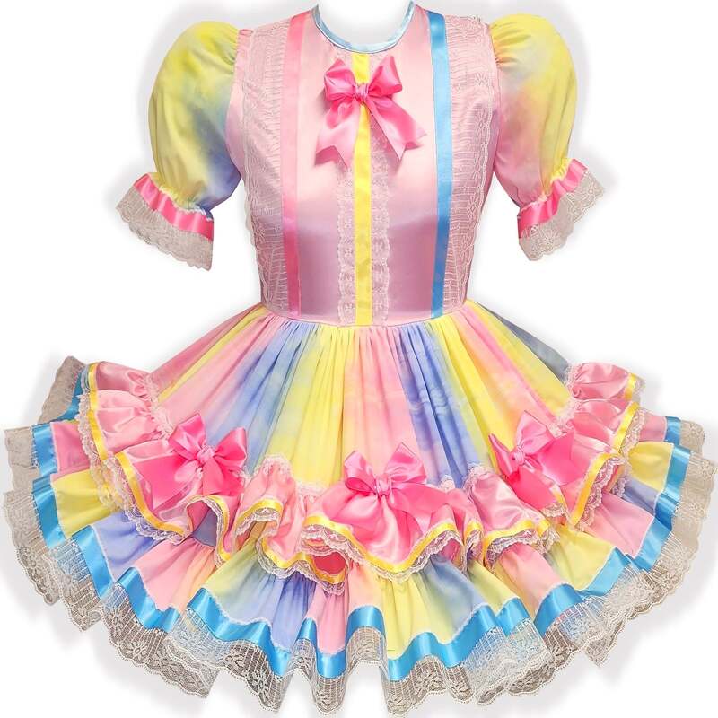 rainbow lolita dresses