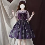 purple gothic lolita dresses